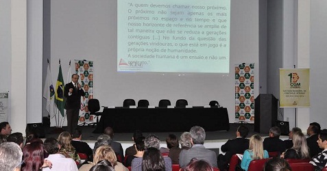 O Conselheiro Presidente do TCEMG, Sebastião Helvecio fez palestra no Seminário em Contagem, região metropolitana de Belo Horizonte. ( Foto: Isabella Carvalho - Prefeitura de Contagem)